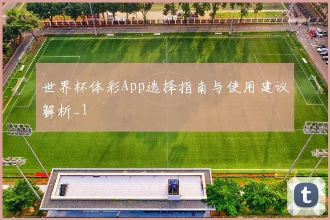 世界杯体彩App选择指南与使用建议解析_1